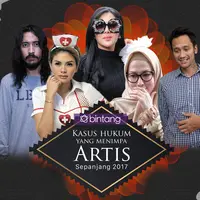 Kaleidoskop kasus artis di tahun 2017, didominasi kasus narkona. (DI: Muhammad Iqbal Nurfajri/Bintang.com)