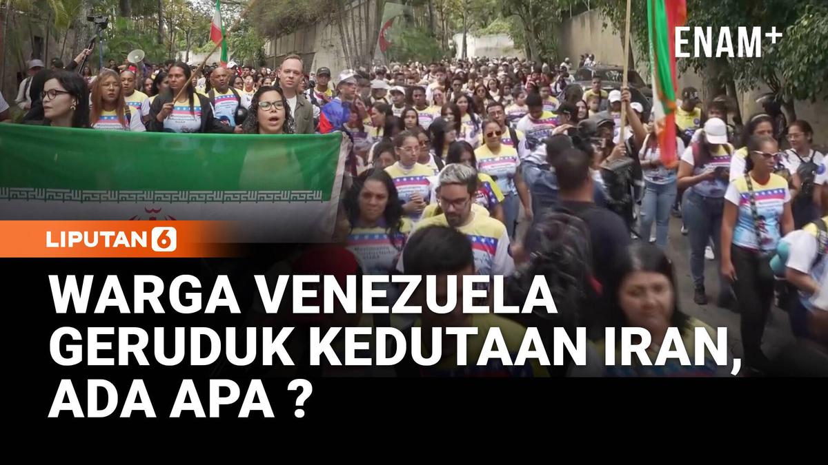 Ratusan Warga Venezuela Gelar Aksi Solidaritas Iran di Tengah Memanasnya Konflik Timur Tengah