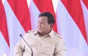Prabowo memimpin rapat di Aceh Tamiang. (youtube sekretariat presiden)