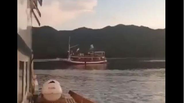 Wisatawan Bakar Petasan di Pulau Kalong TN Komodo, Terancam Bui hingga 5 Tahun