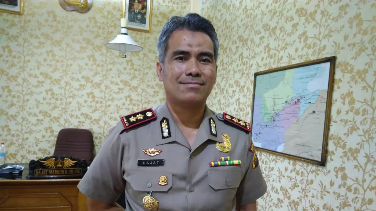 Kapolres Lubuklinggau, AKBP Hajat Mabrur Bujangga (Liputan6.com/Nefri Inge)