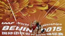Atlet AS, Sandi Morris, saat beraksi di nomor lompat tinggi galah putri Kejuaraan Dunia Atletik 2015 di Stadion Nasional, Beijing, Tiongkok. (26/8/2015). (Reuters/Fabrizio Bensch)