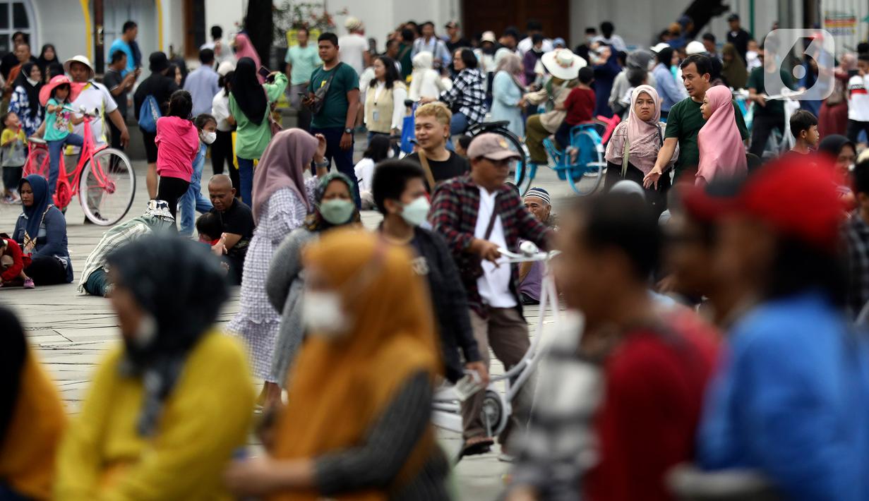 Ancol dan Ragunan masih jadi favorit. Namun, pesona kawasan Kota Tua Jakarta tak kalah memikat pengunjung. (Liputan6.com/Johan Tallo)