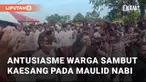 Kaesang Pangarep, menghadiri acara peringatan Maulid Nabi. Ia berkunjung ke Gunung Kencana, Banten, Rabu (18/09/2024)