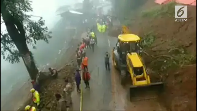 VIDEO: Jalur Puncak Ditutup hingga 15 Februari 2018