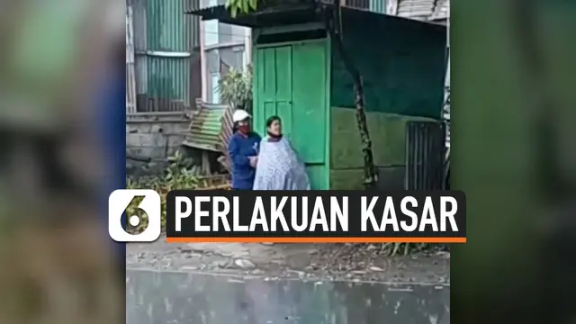 VIDEO: Terekam Kamera, Anak Tega Berlaku Kasar ke Ibunya yang Lansia