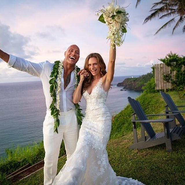 FOTO: Lauren Hashian, Wanita yang baru Dinikahi The Rock