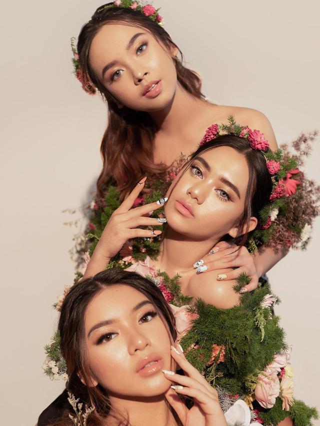 6 Gaya Pemotretan Tiara Andini bersama Lyodra dan Ziva, Curi Perhatian