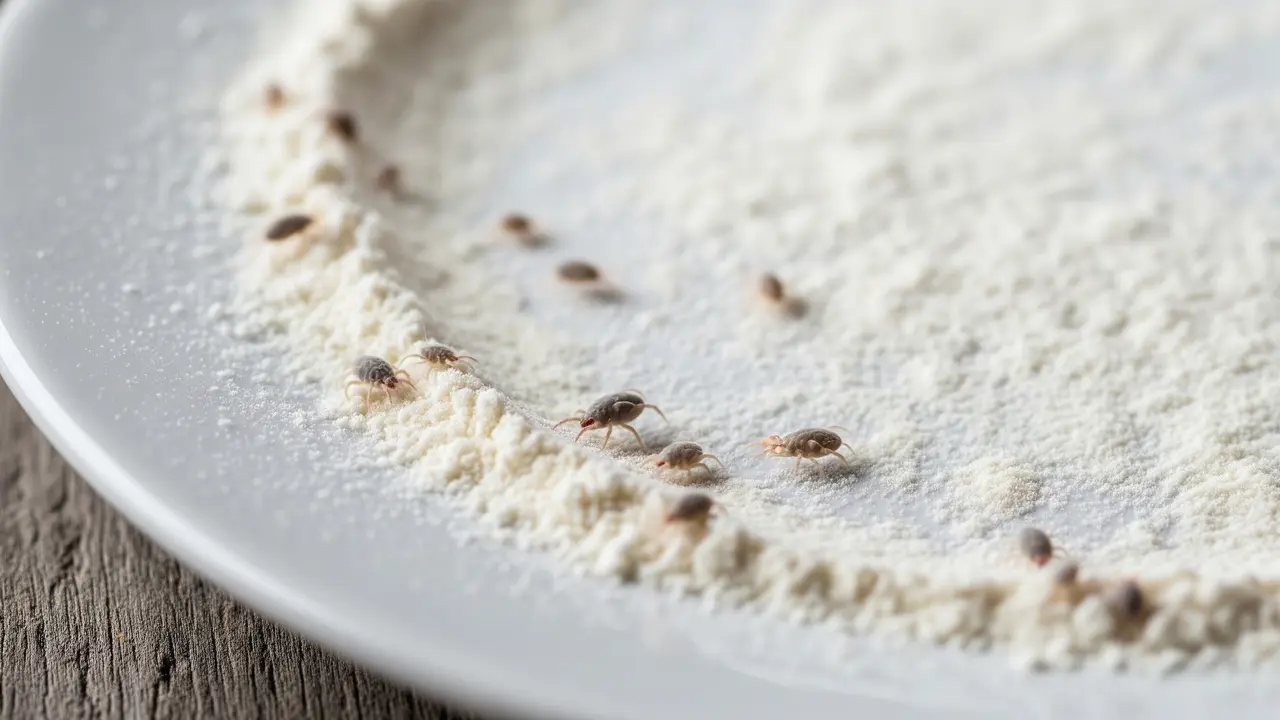 Kutu di Tepung Roti
