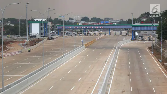 Sudah Rampung, Begini Penampakan Tol Depok - Antasari