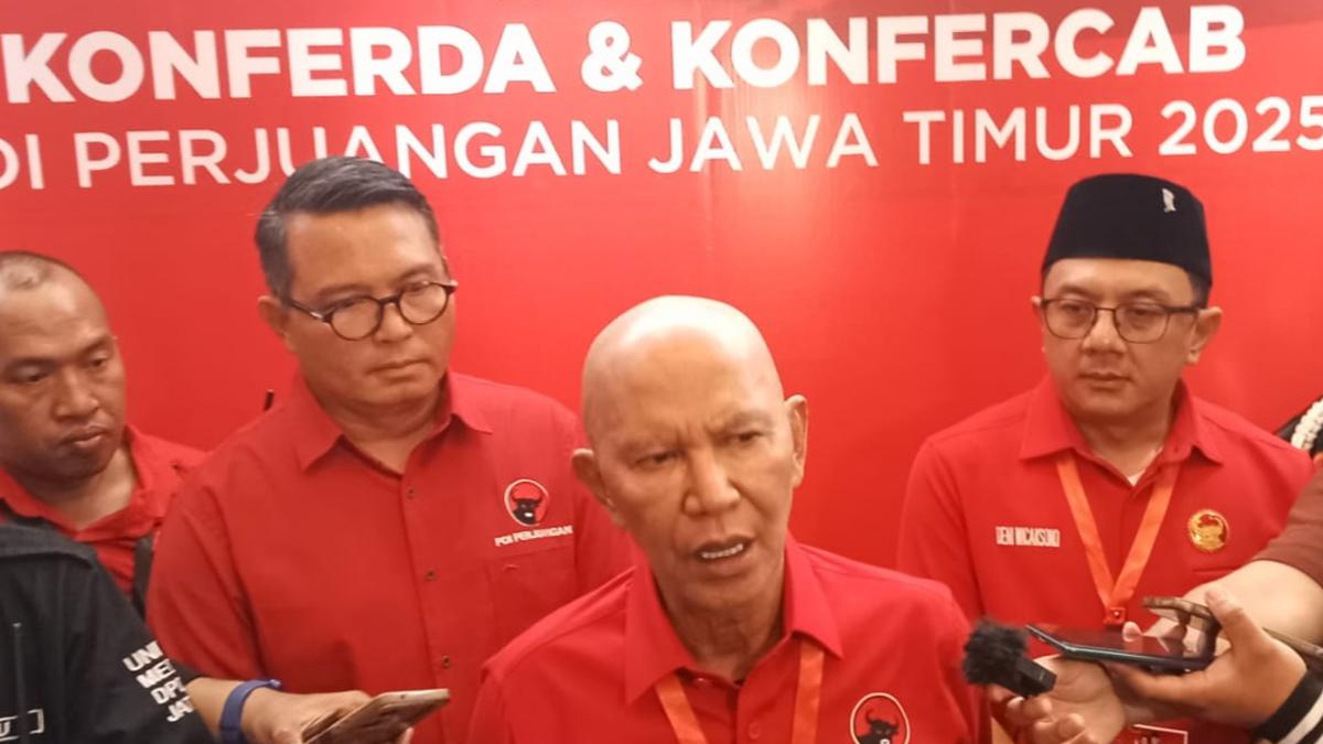 Said Abdullah Kembali Terpilih Jadi Ketua DPD PDIP Jatim, Targetkan Tambah 5 Juta Suara