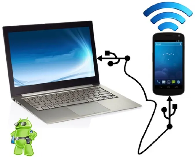 Dengan fitur Tethering, perangkat berbasis Android Anda akan sama fungsinya dengan modem internet pada umumnya.