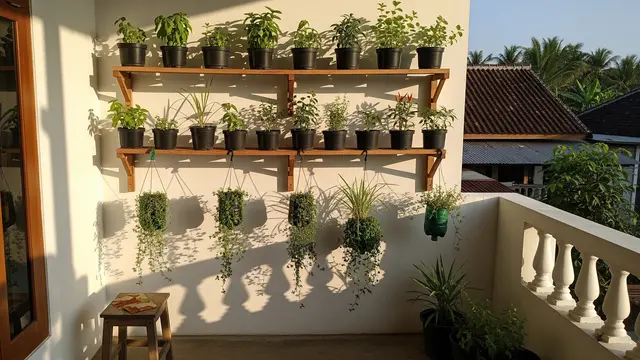 Cara Membuat Kebun Bumbu Dapur di Teras