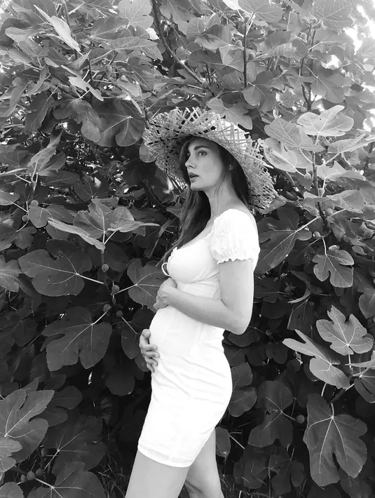 Istri Ario Bayu kini tengah mengandung anak pertamanya. (Sumber: Instagram/@valentinepayen)