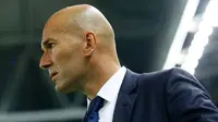 Pelatih Real Madrid asal Prancis, Zinedine Zidane. (AFP/Pau Barrena)