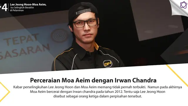 [Bintang] Infografis Lee Jeong Hoon dan Moa Aeim