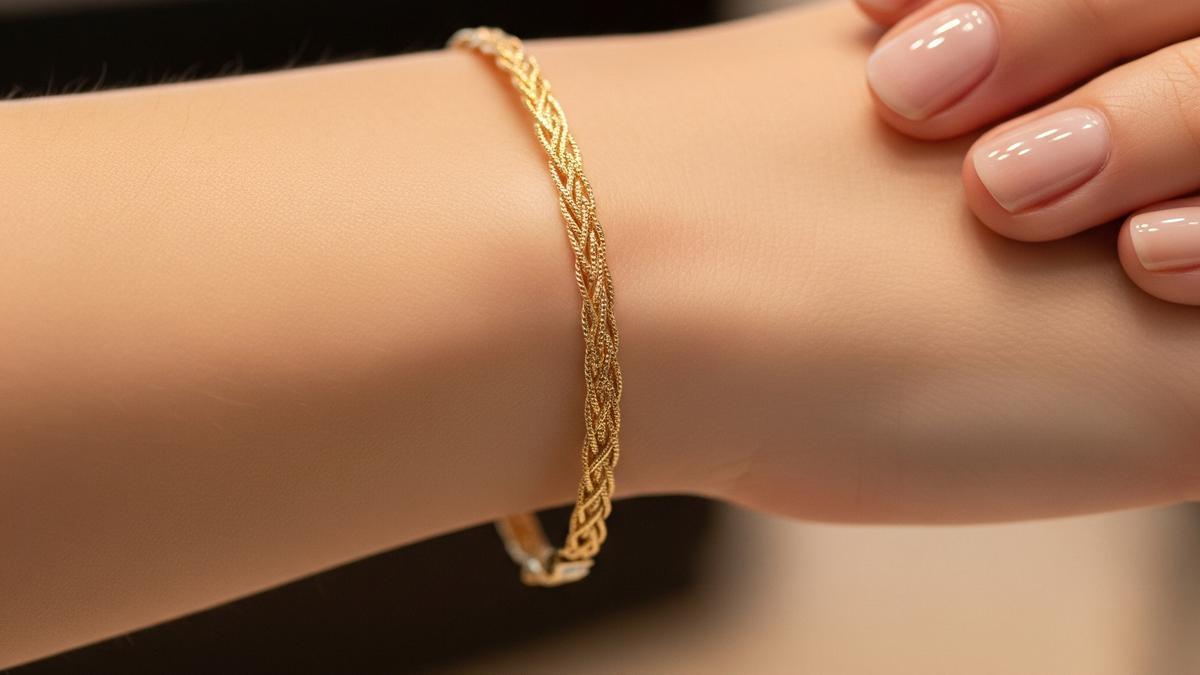9 Model Gelang Emas Tipis 1 Gram Investasi Ringan untuk Remaja Putri, Pemanis Tampilan