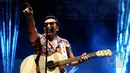 Band Rock & Roll, Naif saat beraksi di Indonesia Greaser Party 2015, Senayan, Jakarta, Jumat (10/4/2015). (Liputan6.com/Faisal R Syam)