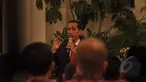 Presiden Joko Widodo saat menerima Badan Pengurus Harian Himpunan Pengusaha Muda Indonesia (BPH Hipmi) di Istana Negara, Jakarta, Senin (6/4/2015). Jokowi meminta agar para pengusaha optimis bersaing di pasar bebas tahun 2015 (Liputan6.com/Faizal Fanani)