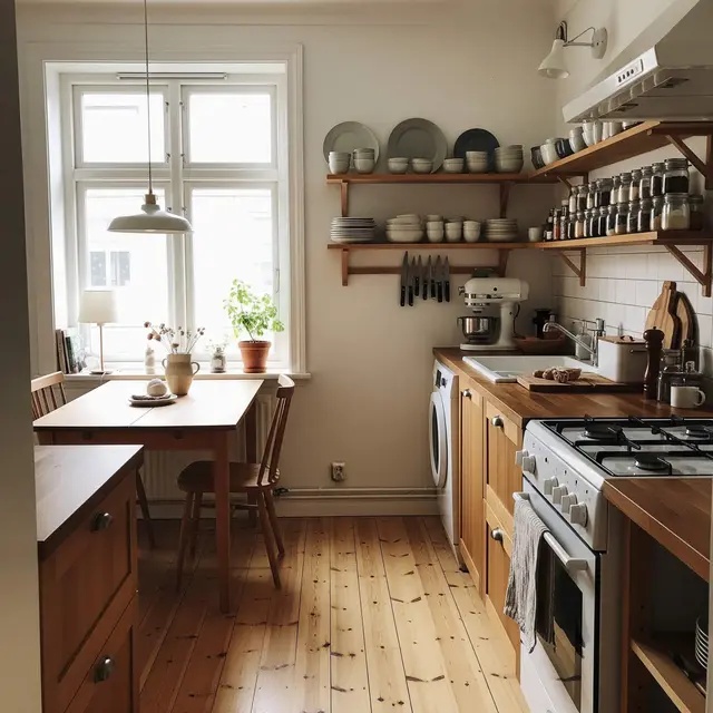 Dapur Kecil Sederhana Tapi Fotogenik untuk Konten Masak