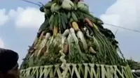 Tradisi syawalan di Banyumas berlangsung meriah.