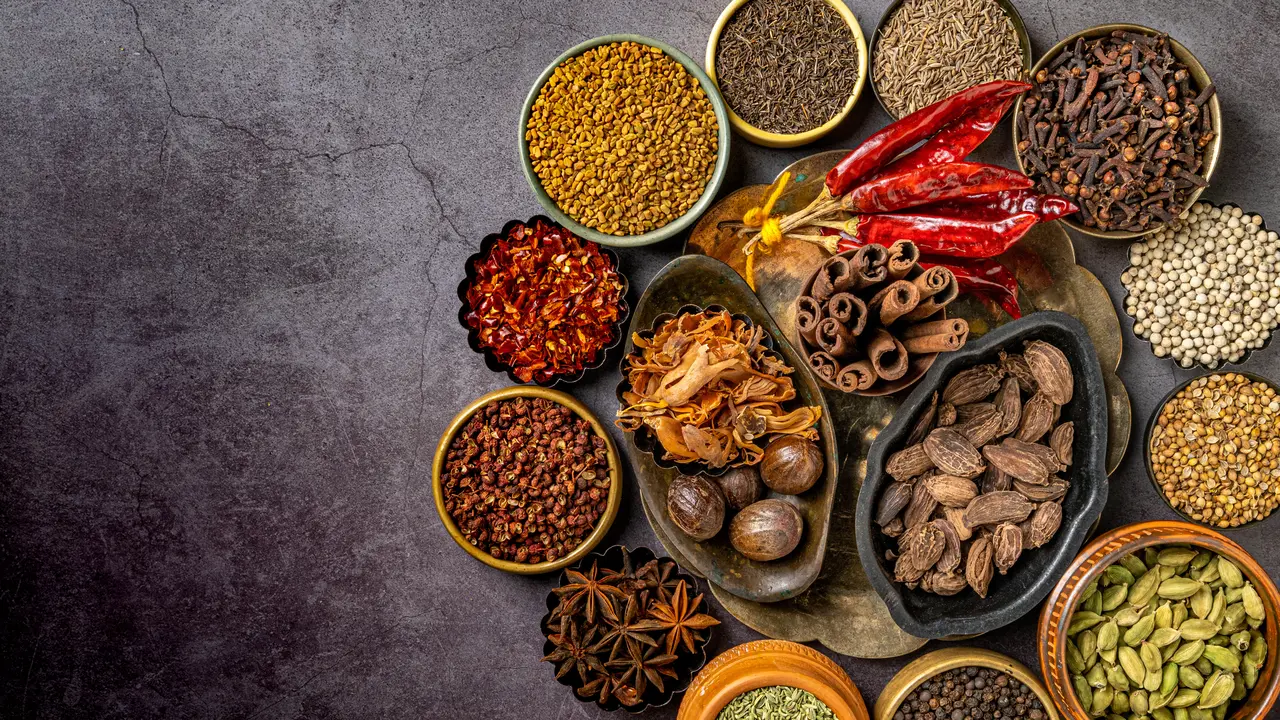 Ilustrasi bumbu dapur