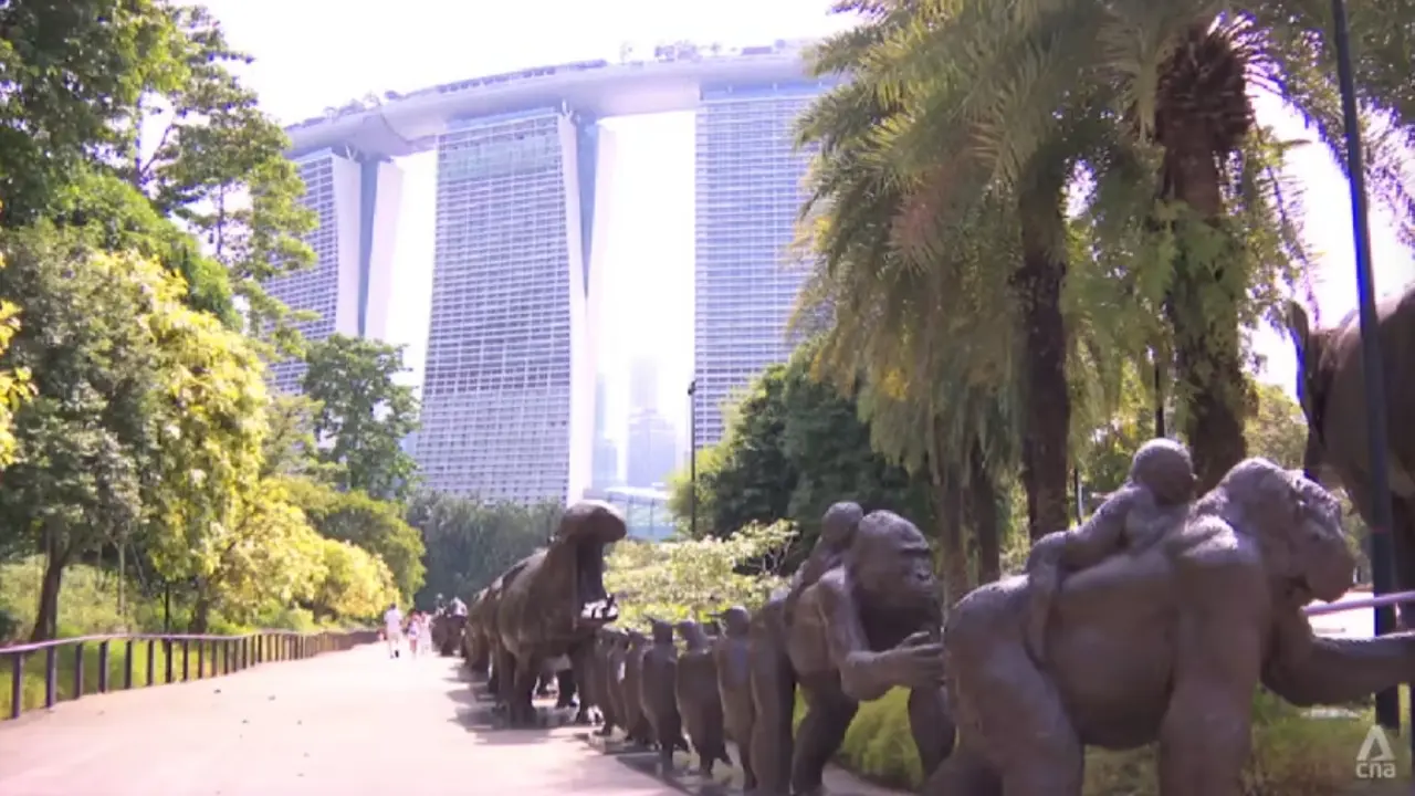 Patung Terpanjang Dunia di Singapura
