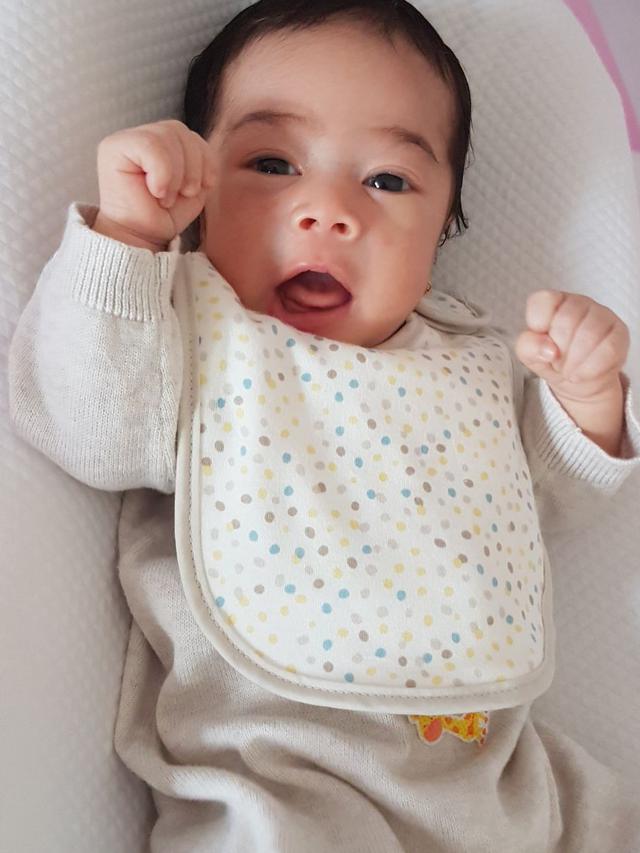 Berusia 8 bulan, putri Nabila Syakieb sudah banyak ...