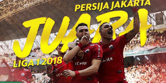 VIDEO: Selebrasi Juara Liga 1 2018 Persija Jakarta