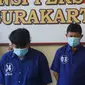 BD alias BA  yang mengenakan baj tahanan nomo 03 didiuga menjadi otak pelaku tindakan anarkis di Kampung Metdranan, pasar Kliwon, Solo.(Liputan6.com/Fajar Abrori)