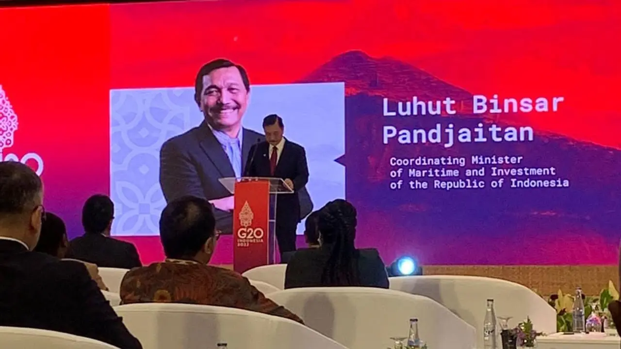 Menko Marves Luhut Binsar Panjaitan