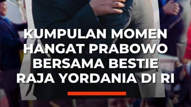 Presiden Prabowo Subianto menyambut kedatangan Raja Abdullah II ibn Al Hussein dari Kerajaan Yordania Hasyimiah dalam kunjungan kenegaraan di Jakarta. Sepanjang agenda berlangsung, tampak jelas kehangatan hubungan dua sahabat lama itu. Keduanya kembali menegaskan ikatan persahabatan dan solidarit...