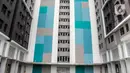 Suasana di Rusun Daan Mogot, Jakarta Barat, Senin (7/2/2022). Dua tower di Rusun Daan Mogot tersebut disiapkan menjadi tempat isolasi mandiri bagi pasien positif COVID-19 guna mengantisipasi jika kapasitas rumah sakit sudah tidak bisa menampung lagi. (Liputan6.com/Johan Tallo)