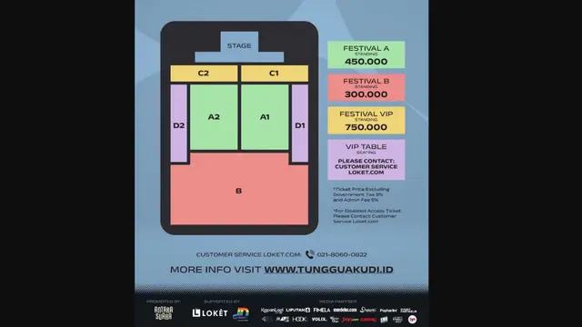 Harga tiket konser Sheila On 7 pada Januari 2023 mendatang.