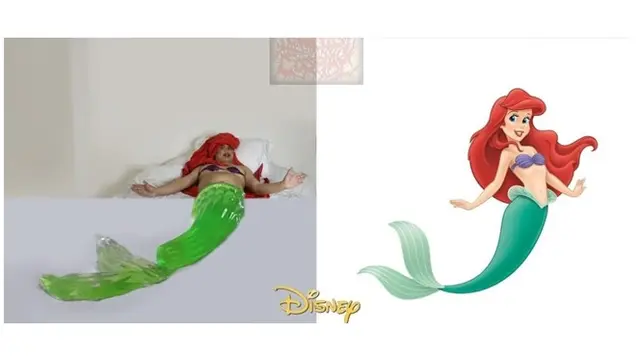 8 Potret Cosplay Low Budget Karakter Animasi Disney Ini Bikin Geleng Kepala