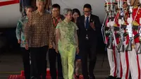 Sejumlah pemimpin negara-negara anggota ASEAN tiba di Bandara Internasional Komodo, Labuan Bajo, Provinsi Nusa Tenggara Timur, Selasa (9/5/2023). (Dok. ASEAN2023 Host Photographer)