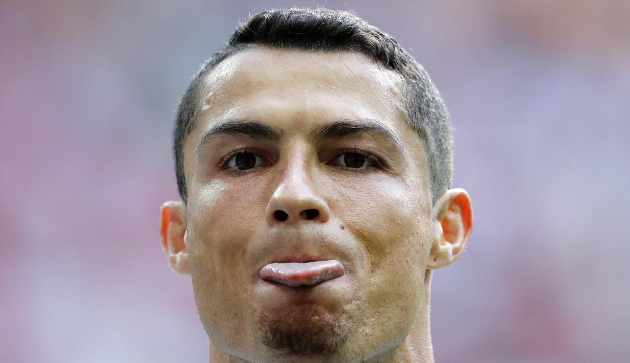 2. Cristiano Ronaldo (Portugal) - 4 Gol. (AP/Hassan Ammar)