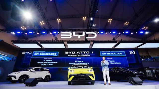 BYD ATTO 1 Resmi Debut di GIIAS 2025, City Car Lincah Buat Si Jiwa Muda Indonesia