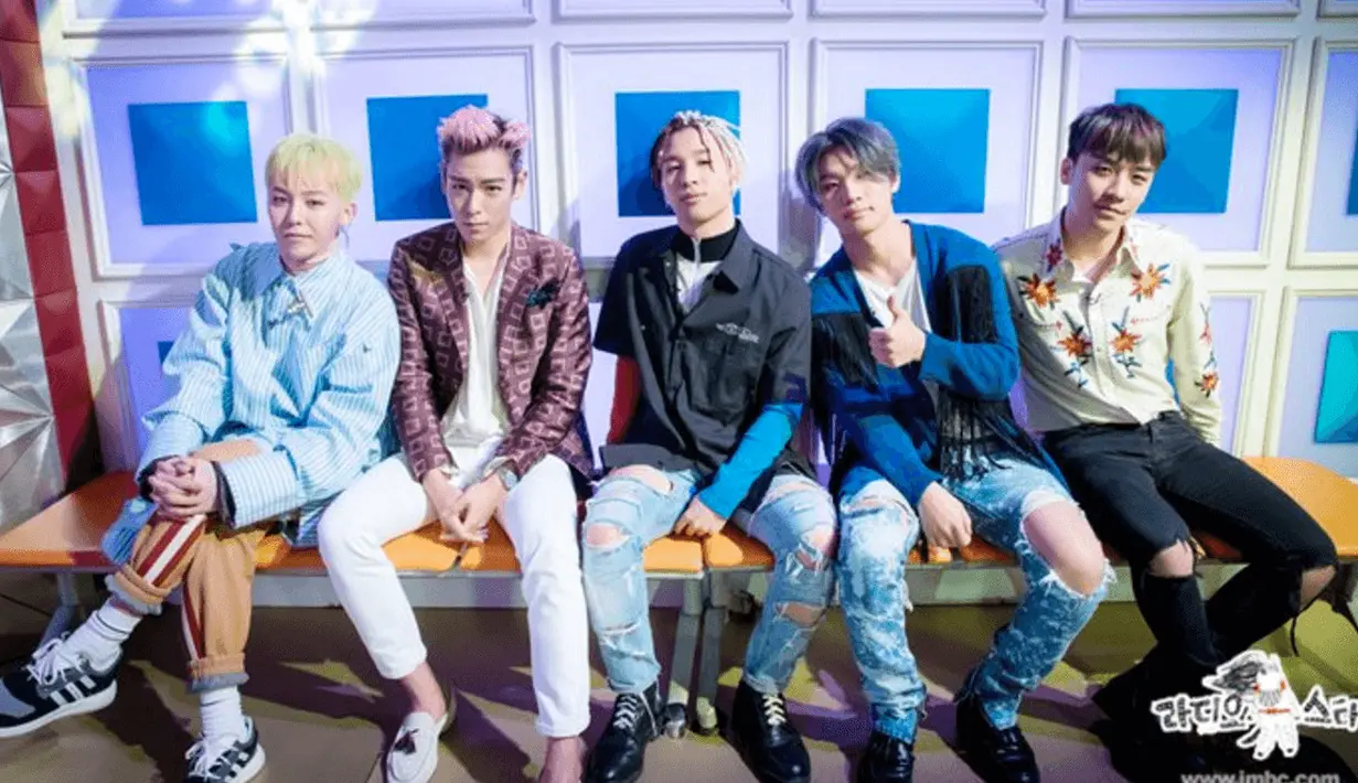 Para personel BigBang sengaja membuat lagu ini untuk hadiah perpisahan mereka dengan VIP saat mereka berangkat wajib militer. (Foto: koreaboo.com)