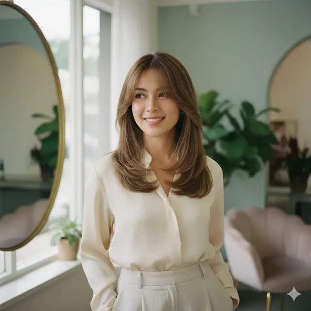 Model Rambut Panjang Agar Terlihat Muda