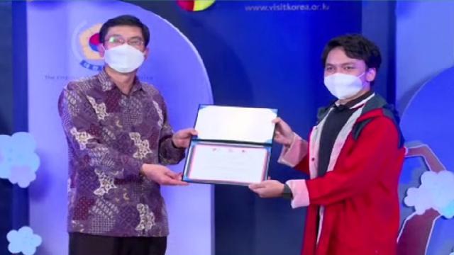 Calvin Jeremy ditunjuk sebagai duta Welcome Daehakro 2021 di acara Aku dan Korea dari KTO Jakarta yang digelar secara daring.