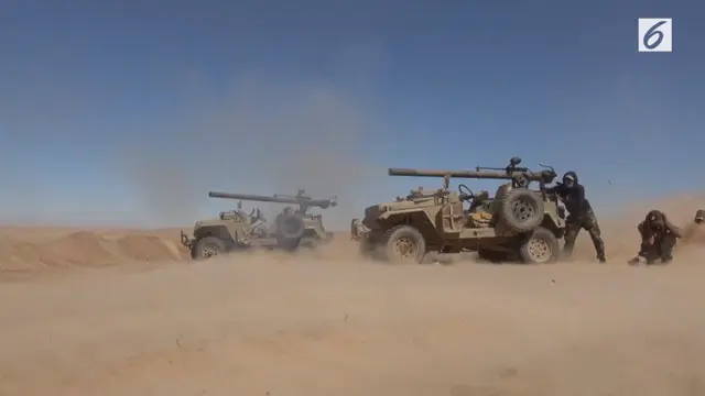 Usaha PMF Rebut Kembali Kota Hatra dari ISIS