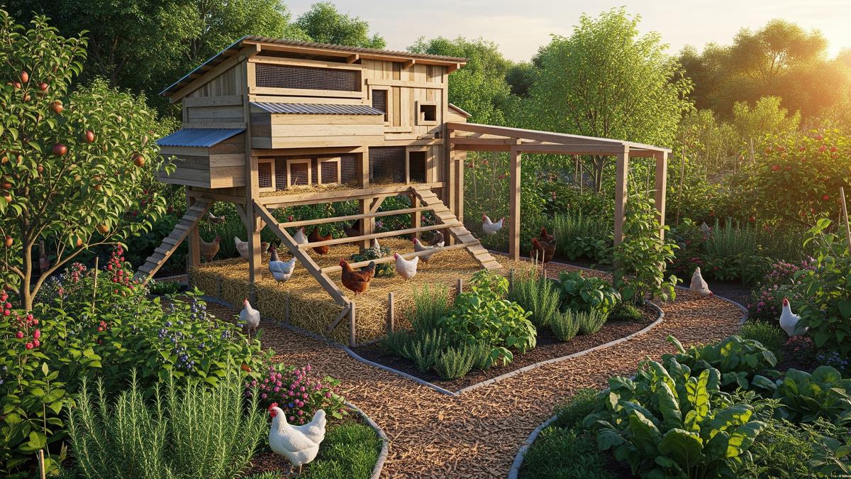 7 Desain Kandang Ayam Dekat Kebun Biar Kotorannya Bisa jadi Pupuk Langsung