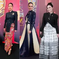 Pelaku Industri Film Indonesia Kenakan Wastra Nusantara di Penghargaan IMA 2024. [@instagram]