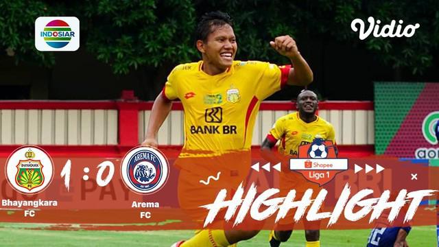Babak Penyisihan #ShopeeLiga1 yang mempertemukan #Bhayangkara FC vs #Arema FC pada hari Rabu (27/11/2019) berakhir dengan skor 1-0...