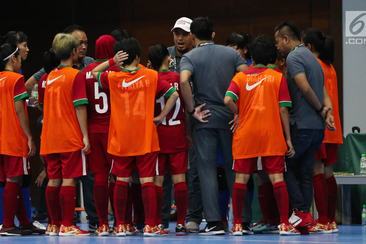 Lawan Thailand, Tim Futsal Putri Indonesia Bermain Imbang