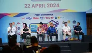 Konferensi pers PLN Mobile Proliga 2024. (Foto: Liputan6.com/PLN)