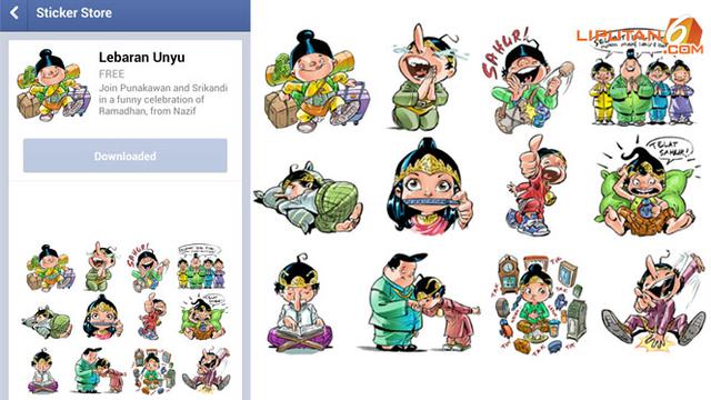Jelang Lebaran  Facebook Hadirkan Koleksi Stiker  Lebaran  
