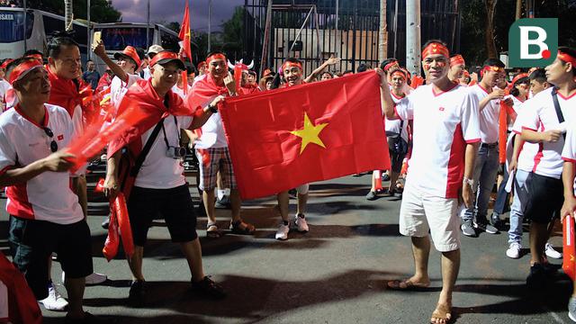 Suporter Timnas Vietnam