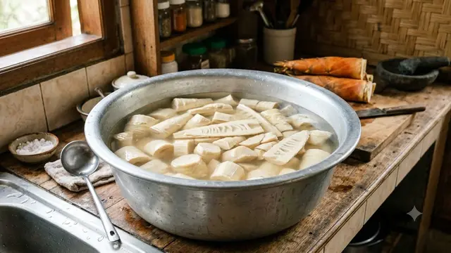 Cara Menghilangkan Bau Khas Rebung